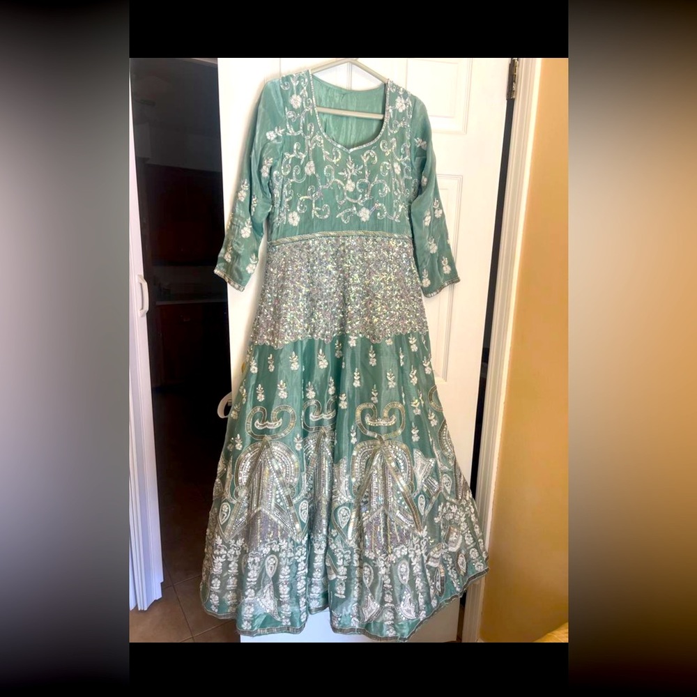 Indian Reception Dress (Lengha, Lehenga)